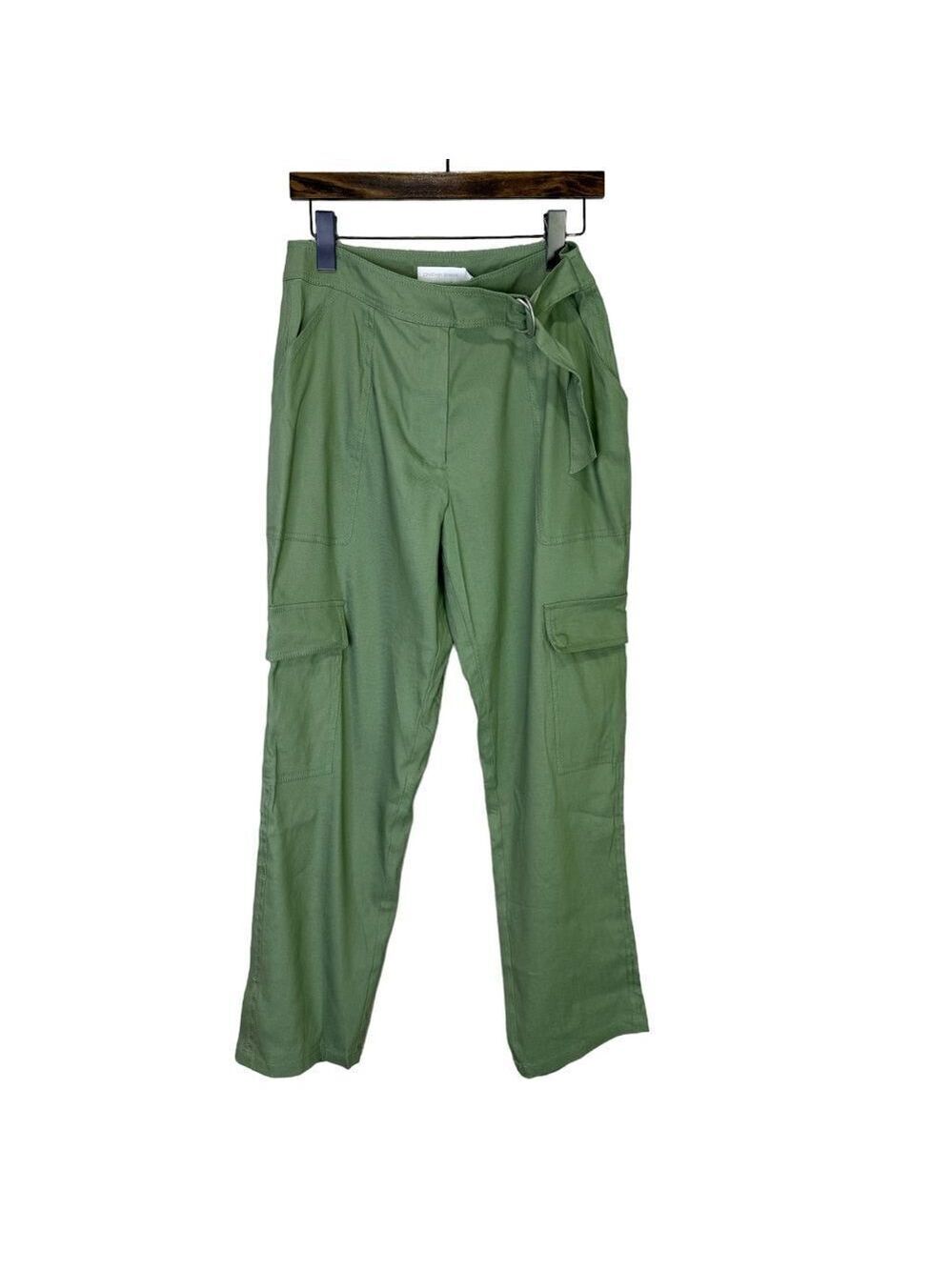 NEW Simkhai Carolina Utility Pant Verde Green Size 10 - Picture 5 of 12